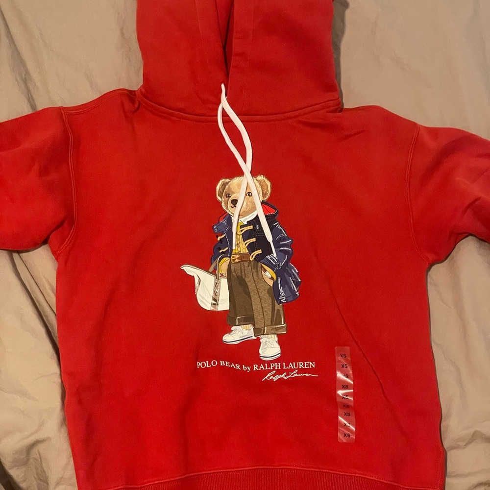 Polo by Ralph Lauren Red bear Hoodie